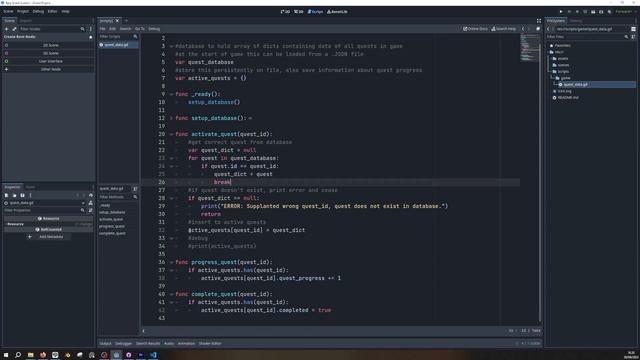 Coding Games in Godot: Quest System смотреть онлайн