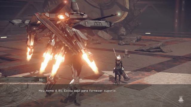 Nier Automata Parte 13: Início 9S (Legendas BR & Sem Comentários) смотреть онлайн