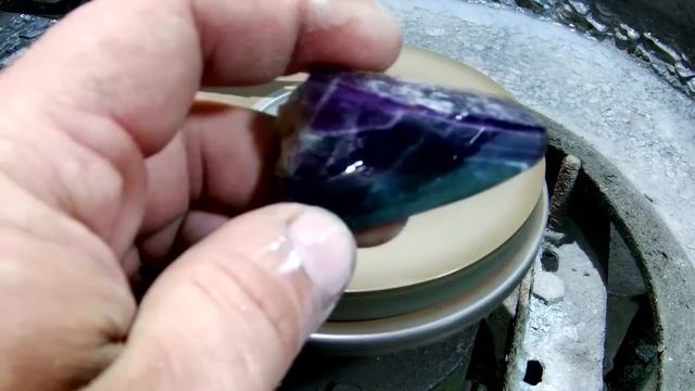 Камень ФЛЮОРИТ для коллекции своими руками смотреть онлайн