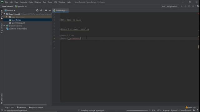 How to create a spam bot ? with 5 lines of python ? смотреть онлайн