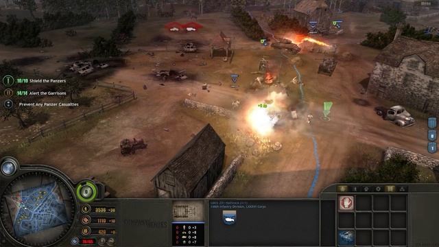 Company of Heroes Tales of Valor(Walkthrough GamePlay) [Falaise Pocket] Part01 смотреть онлайн