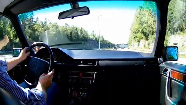 Mercedes-Benz W124 - E280, 1995. E-Class models and a short drive in Norway смотреть онлайн