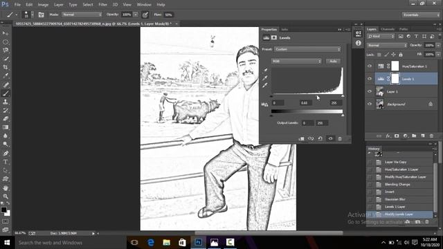 HOW TO TRANSFORM IMAGE INTO PENCIL SKETCH/DESIGNER HUB смотреть онлайн