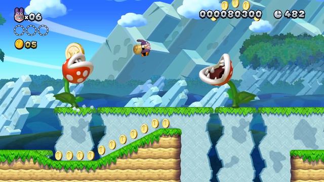 We Played New Super Mario Bros. U Deluxe! - Control Changes, Peachette, & More! (Nintendo Switch) смотреть онлайн