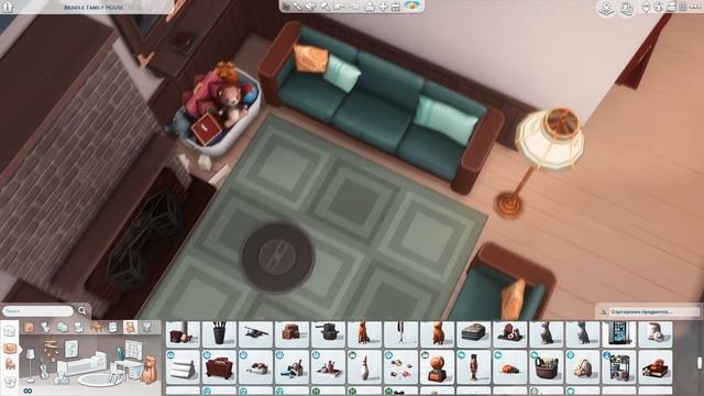 The Sims 4: Большой семейный дом + Q&A | Строительство смотреть онлайн