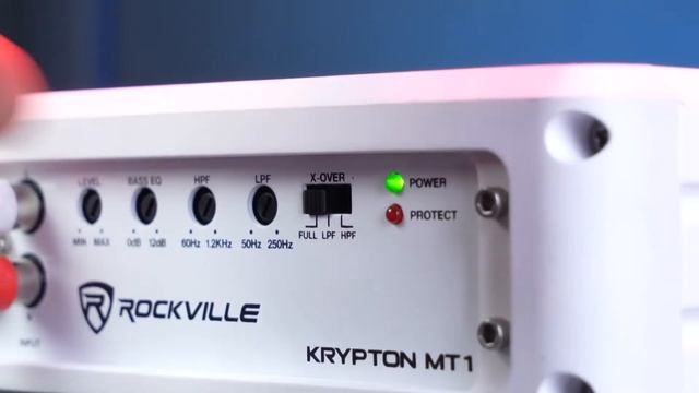 The Rockville KRYPTON MT1 400 Watts 2 Channel Marine Amplifier w Volt Meter, PA Mic, and Bass Remot смотреть онлайн