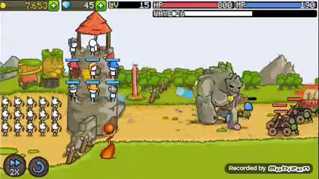 Третья часть игры Grow castle третья серия "Каменный голем" смотреть онлайн