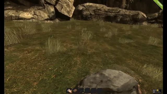 How To: Kill Zombies Using Only a Rock - Rust Alpha смотреть онлайн