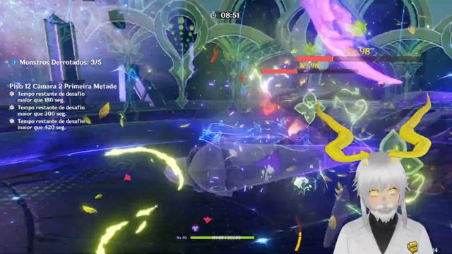 Genshin Impact - Primeiro Abismo Que Consegui 36 Estrelas e Ela Veio ᕙ(^◡^ᕙ ) смотреть онлайн
