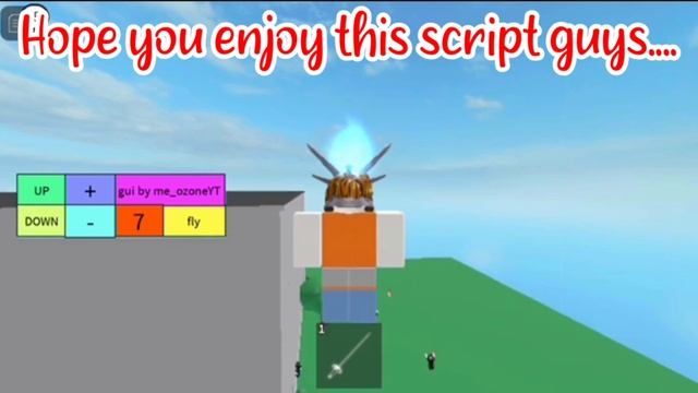 ROBLOX FE FLY SCRIPT using FLUXUS EXECUTOR played at Fencing game - script link on comments смотреть онлайн