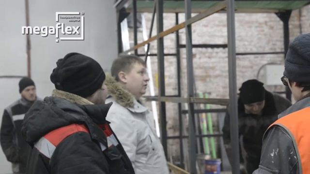 Шеф-монтаж пароизоляции ТМ "Megaflex" ParoStop на примере модульной евробытовки. смотреть онлайн