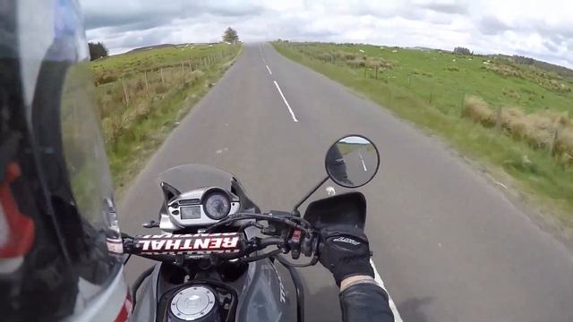 A Ride Around Northumberland On My Honda Transalp XL700v смотреть онлайн