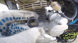 # В гараже. Замена масла на KAYO T4, T2...