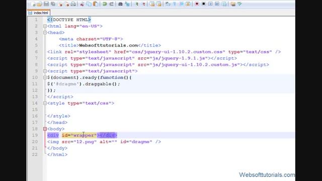jquery tutorials in hindi / urdu - 56 - jquery-ui draggable смотреть онлайн