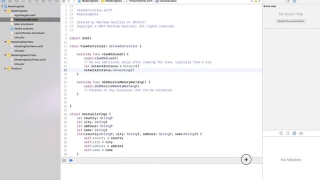 Modeling JSON Data Swift 4 Network Protocols (Swift 4 Xcode 9) Part 2 смотреть онлайн
