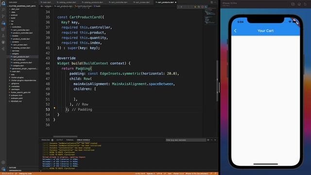 Build a Simple Shopping Cart with GetX & Firestore: Flutter GetX Tutorial смотреть онлайн