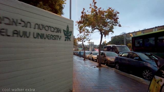Walking in the rain, Tel Aviv, Ramat Aviv Mall area - Short Impressions смотреть онлайн