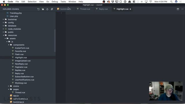 Laracasts Weekly Stream: Refactoring Vue Code смотреть онлайн