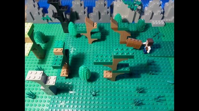 Лего майнкрафт -Деревня в пустыне смотреть онлайн