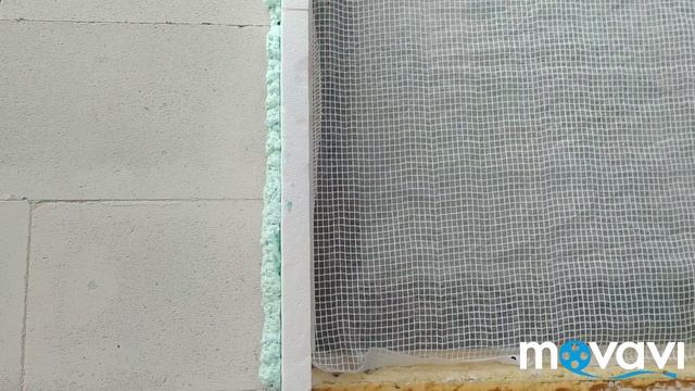 Утепление оконных откосов фасадным пенопластом, приклейка на клей-пену смотреть онлайн