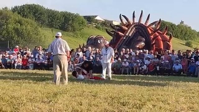 Сабантуй Кочко-Пожарки 8.07.2022. Борьба на поясах. смотреть онлайн