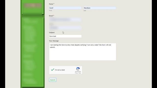 Test Your WordPress Gravity Form with Captcha смотреть онлайн