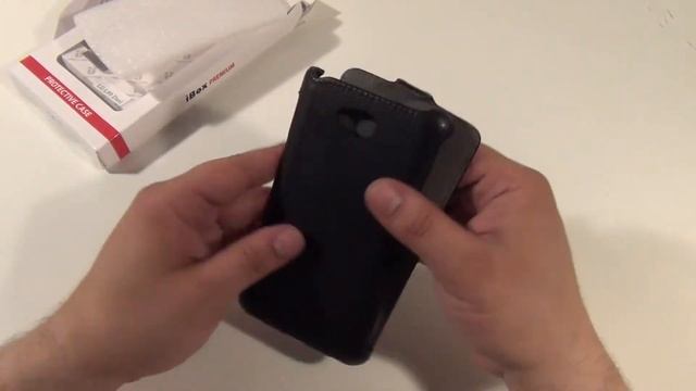 Чехол книжка для LG L80 D380 Черный iBox Premium обзор смотреть онлайн