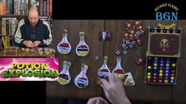 How to play this marble game called Potion Explosion смотреть онлайн