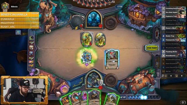 Genn Secret Hunter hunting Hakkar Card Back смотреть онлайн