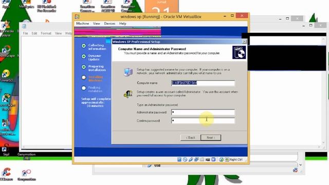 cara instal windows xp di virtualbox смотреть онлайн