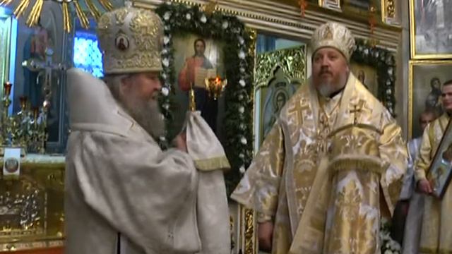 Обращение епископа Клинцовского и Трубчевского Сергия к владыке Стефану в день Тезоименитства.2014 смотреть онлайн