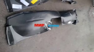 Renault Sandero 1 Logan подкрылок защита крыла переднего локер Рено Сандеро Логан МирКузова