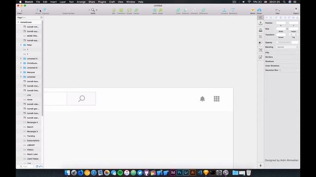 Design YouTube Website With Sketch ( Speed Art ) смотреть онлайн