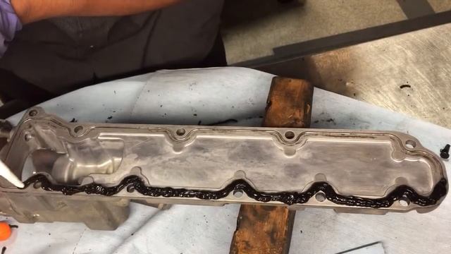 FIPG On A Lexus RX330 Coolant Valley Plate