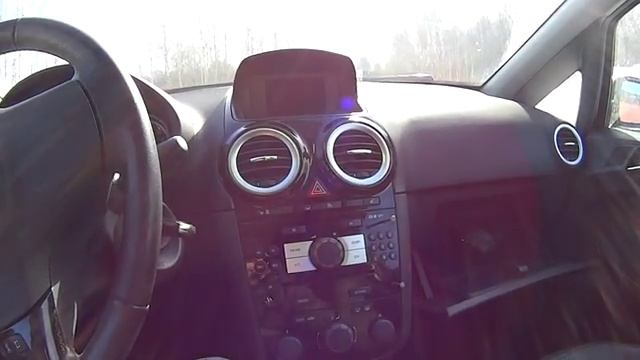 Opel Corsa D 07г. как снять магнитолу смотреть онлайн