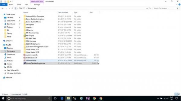 Microsoft.ACE.OLEDB.12.0 provider is not registered on the local machine solution | FoxLearn