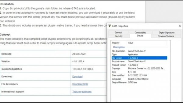 GTA 5 || SCRIPT HOOK V CRITICAL ERROR - FATAL UNKNOWN GAME VERSION FIX -HOW TO FIX SCRIPT HOOK ERRO