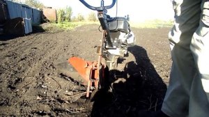 Выращивание картофеля с помощью мотокультиватора Тарпан. Часть 1