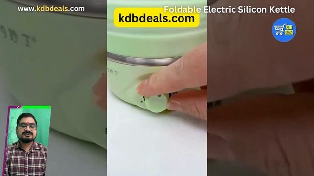 Foldable Electric Silicon Kettle, Saving Space, convenient to Carry, Perfect Partner for your Trip смотреть онлайн