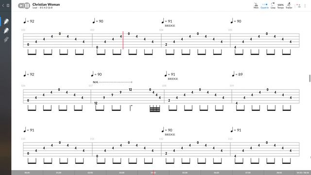 Type O Negative - Christian Woman (LEAD GUITAR TAB PLAY ALONG) смотреть онлайн