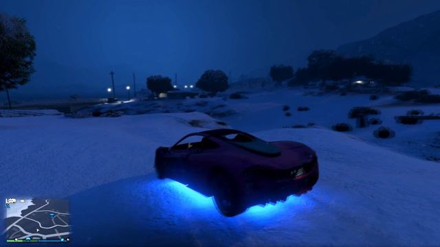 GTA 5 Online - Зимний Дрифт и Снежки смотреть онлайн