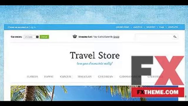 Cyan Travel Store VirtueMart Template by Delta VirtueMar by Garland Cass смотреть онлайн