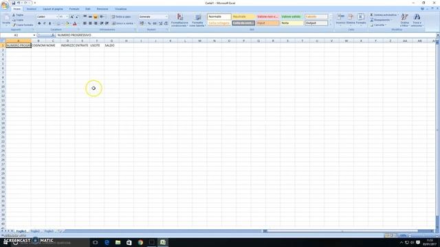 Excel 2007 Lezione 1 Introduzione смотреть онлайн