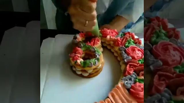 8 ай/ ребенку 8 месяцев/ медовый корж/ идея для торта/ 10 февраля 2021 смотреть онлайн