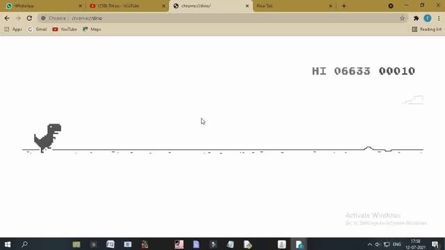 How to play Dino runner game online with internet || live proof #algrow #trikoo | 2021 [NEWEST] смотреть онлайн