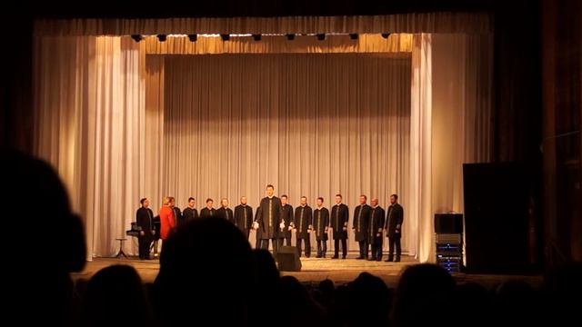 Хор Валаамского монастыря в Белово.Есенин -  фрагмент 3-й.