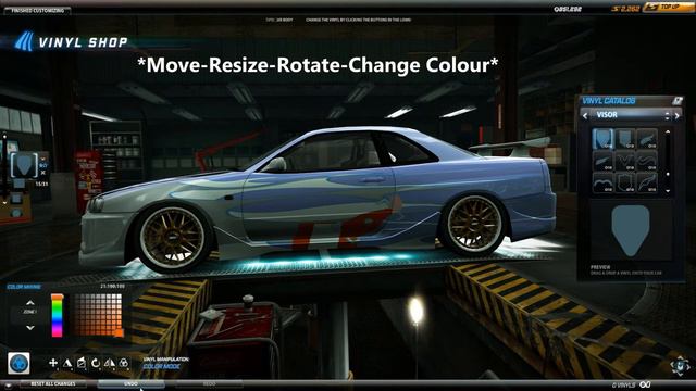 Need For Speed World : Shin chan Vinyl Tutorial смотреть онлайн