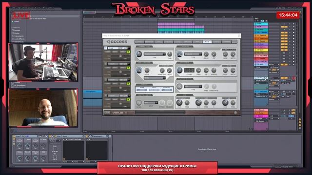 Пишем Psytrance-коллаборацию с Sonic Elysium в прямом эфире! смотреть онлайн