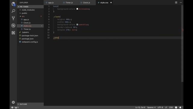 Pie Timer Tutorial - React Component смотреть онлайн