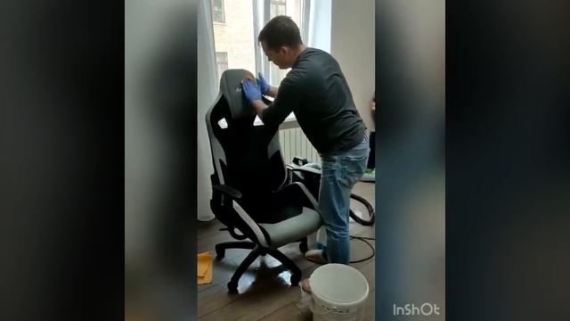 Химчистка компьютерного кресла смотреть онлайн